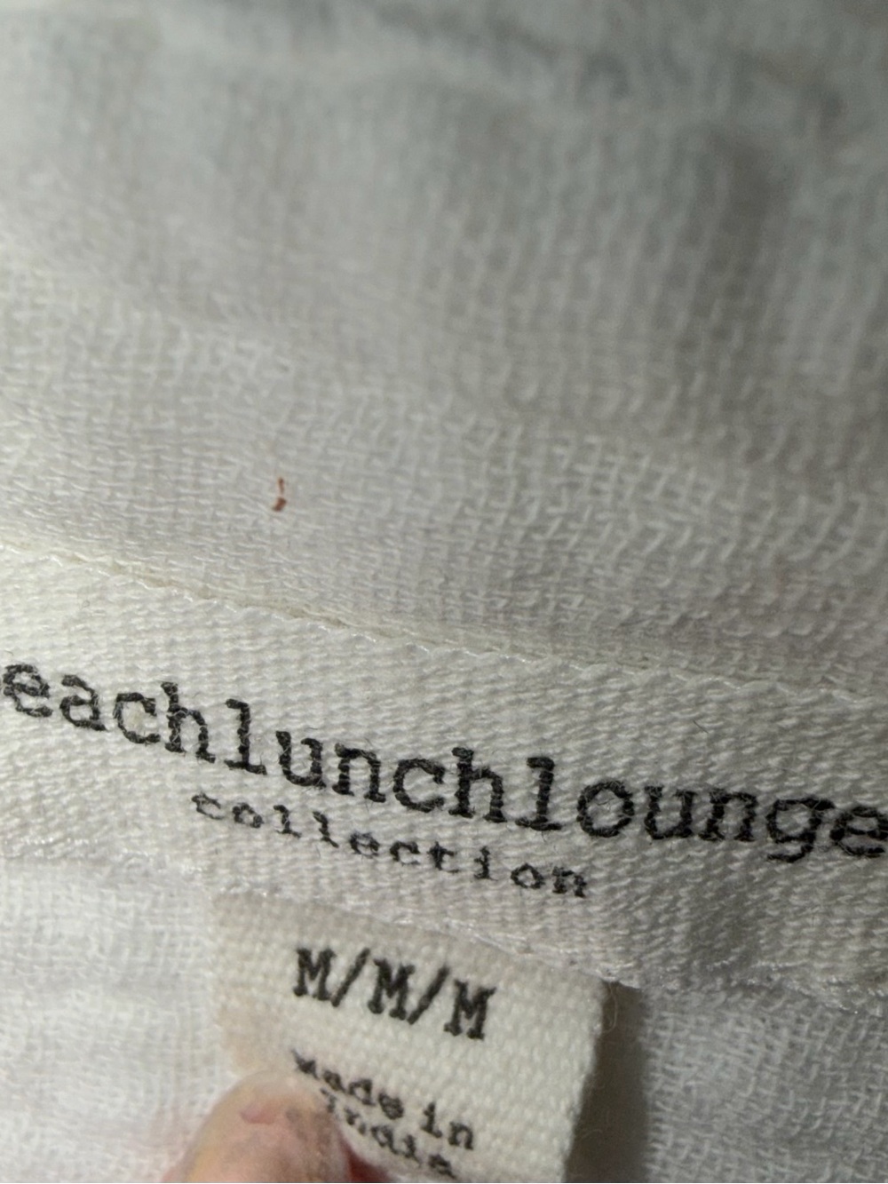 beachlunchlounge 100% Cotton white Gauze Button-Down Shirt - Picture 12 of 15